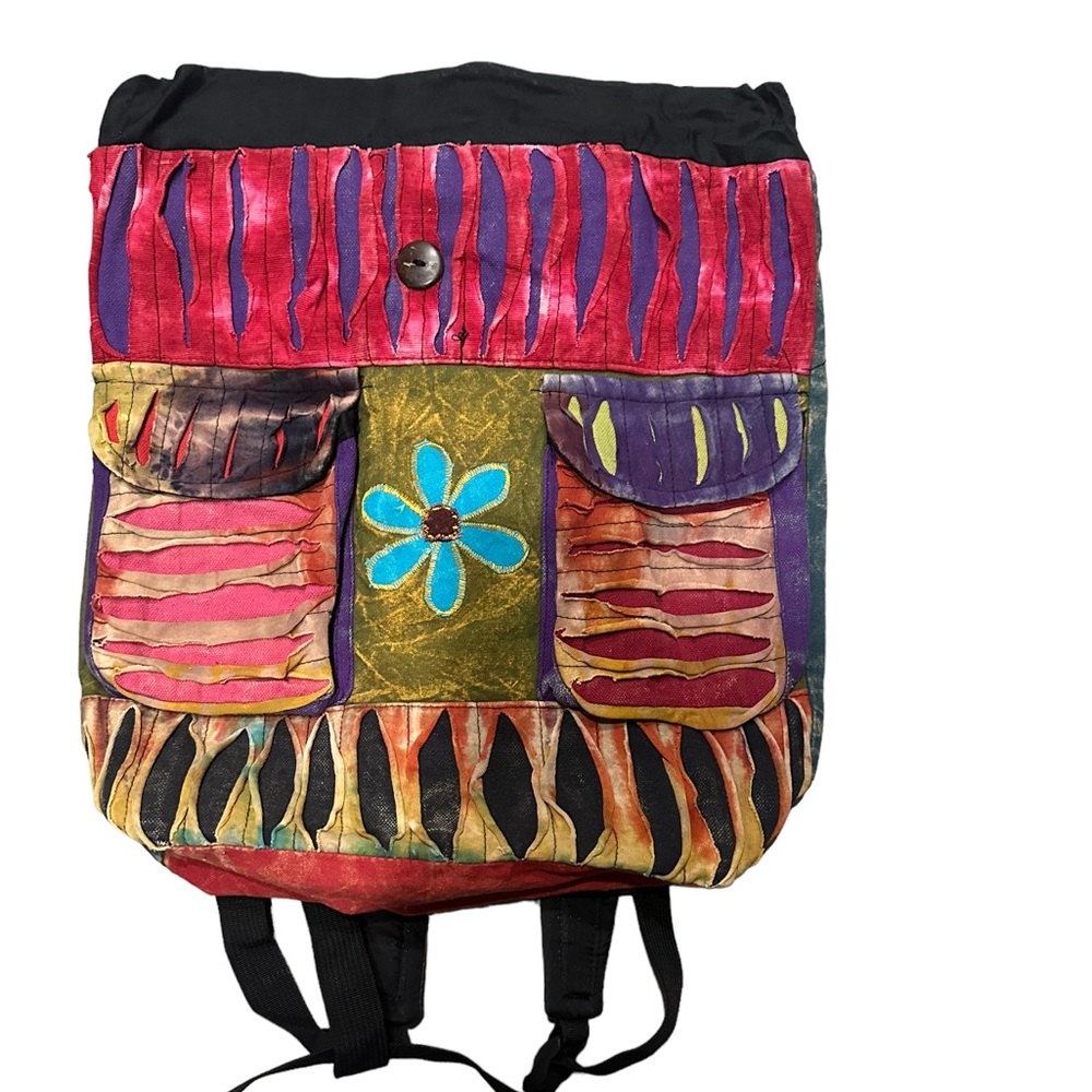 NWT. FUNKY Hippie/Boho Backpack. CL/GR